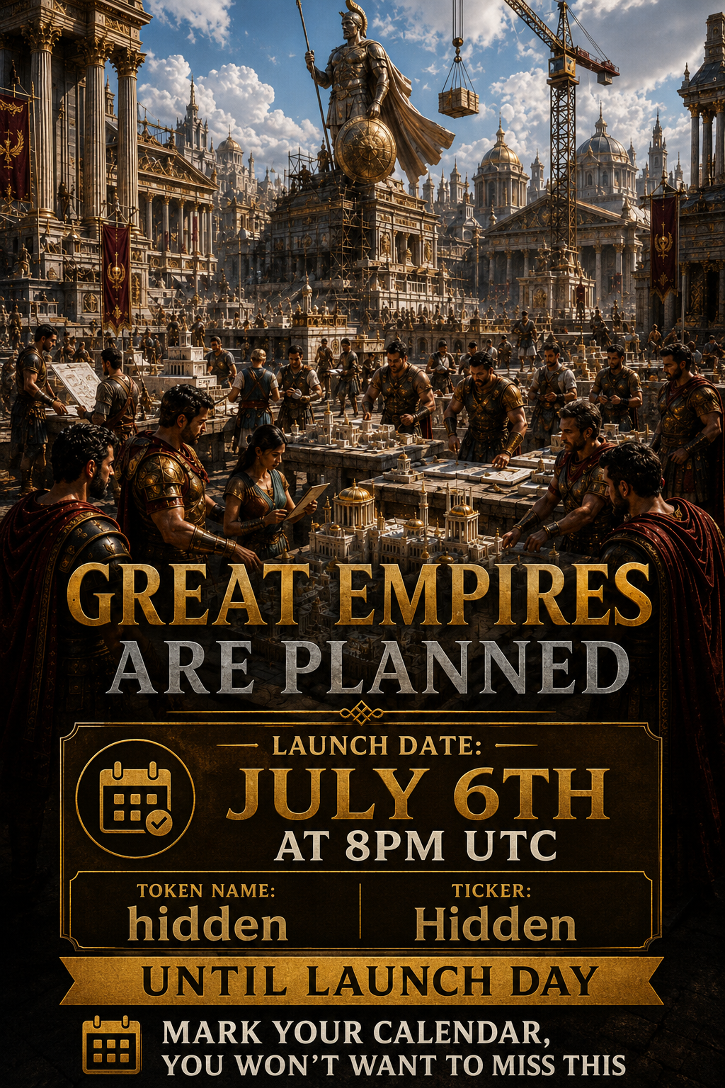 Great Empires Are Planned — Launch Announcement